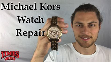 michael kors watch back fell off|Michael Kors watch repair (my experience) .